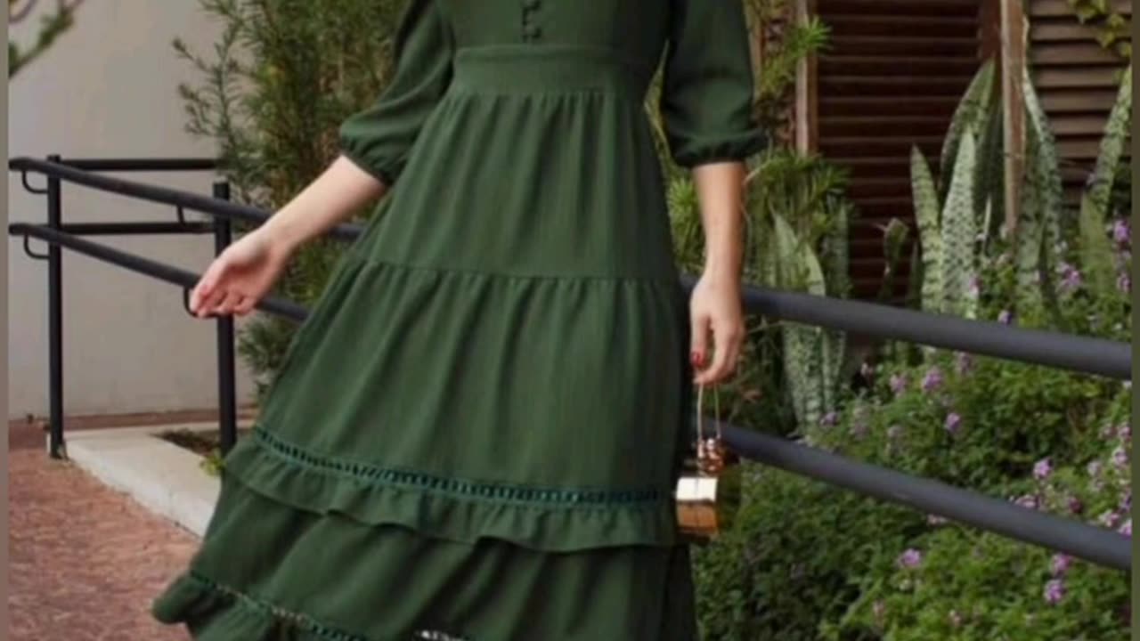 Inspiração Vestido Sofisticado e Elegante