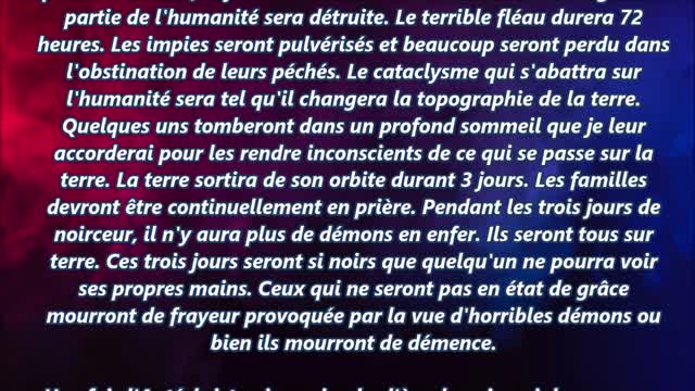 SIGNES DE LA FIN UN MONDE SANS LUMIÈRE EST CONDAMNÉ