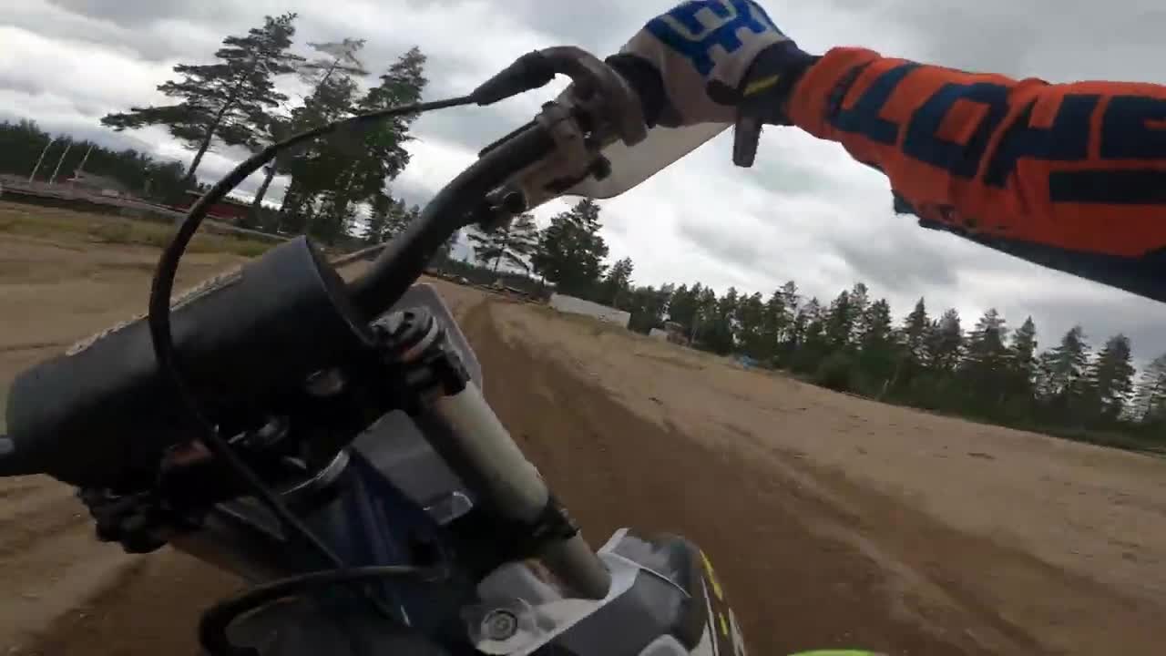 Wide Open 125 Husqvarna (Motocross gopro)