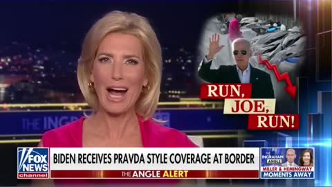 Ingraham Here’s how the media covered Biden’s border visit #shorts #shortsvideo #shortsfeed