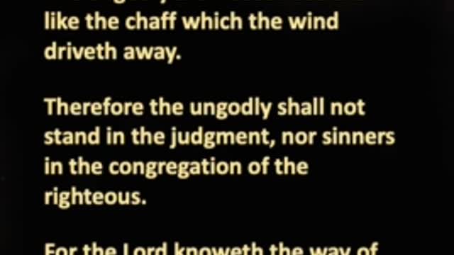 Psalm 1| A song of David