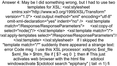 Extract a subset of XML file using XSL