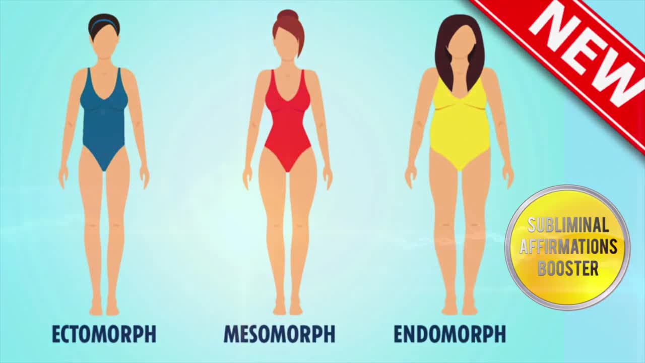 BECOME A MESOMORPH FEMALE FAST!GET A CURVY BODY!AUDIO AFFIRMATIONS BOOSTER!