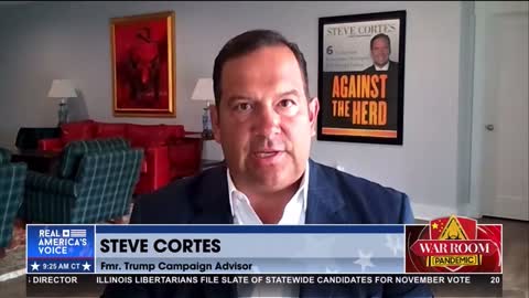 Steve Cortes says we have to wait on 2Q Numbers but there’s no doubt we are in a recession.
