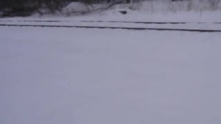 Snow on The tracks for Several Days