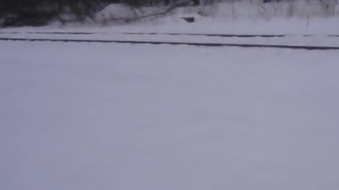 Snow on The tracks for Several Days