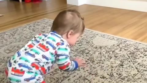 The Happiness of a Baby's First Steps