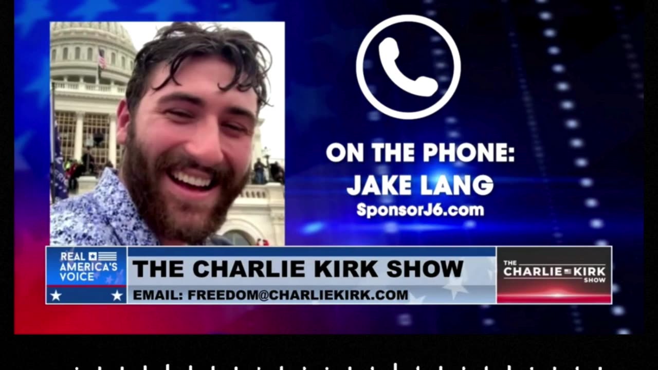 PROFOUNDLY MOVING JANUARY 6 INTERVIEW CHARLIE KIRK WITH JAKE LANG!