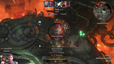 Ultra right DND Baldur's Gate