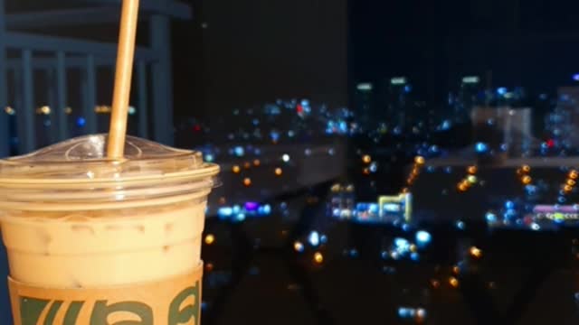 A cup of coffee after work