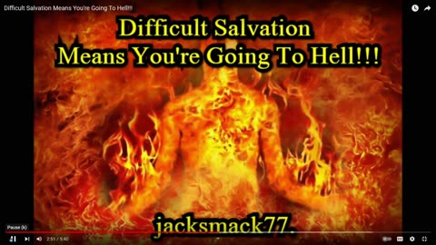 Salvation is simple Jesus only saves the true Gospel saves