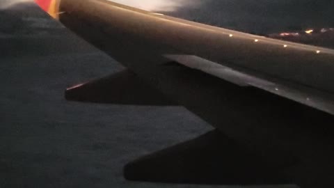 Southwest flight approaching Denver