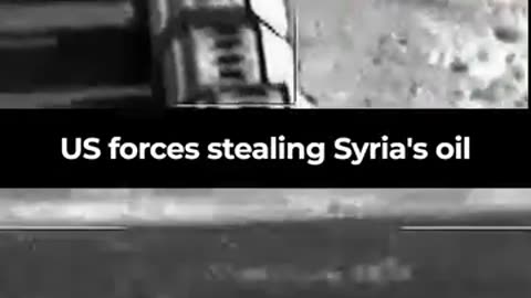 US Military Industrial Complex Terror Oganisation stealing Syrian Oil