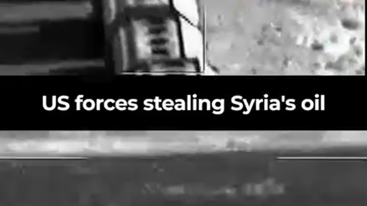 US Military Industrial Complex Terror Oganisation stealing Syrian Oil
