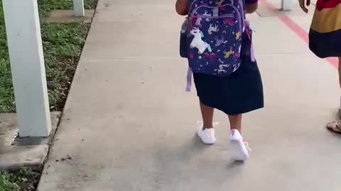 Alahna’s First Day of School