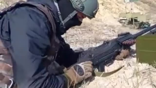 Kastus Kalinouski Battalion from Belarus released a video of gun training