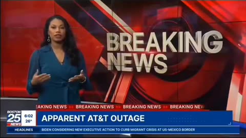 Nationwide cell service outages
