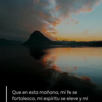 Oración para la Mañana