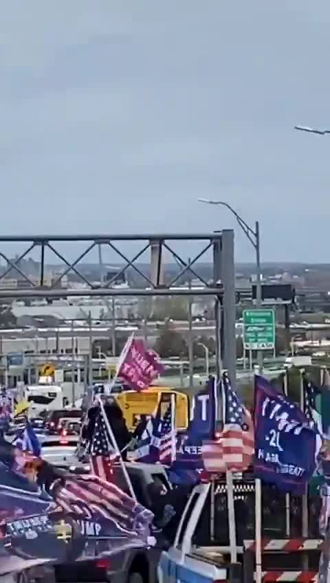 MASSIVE Jews for Trump caravan In New York City!