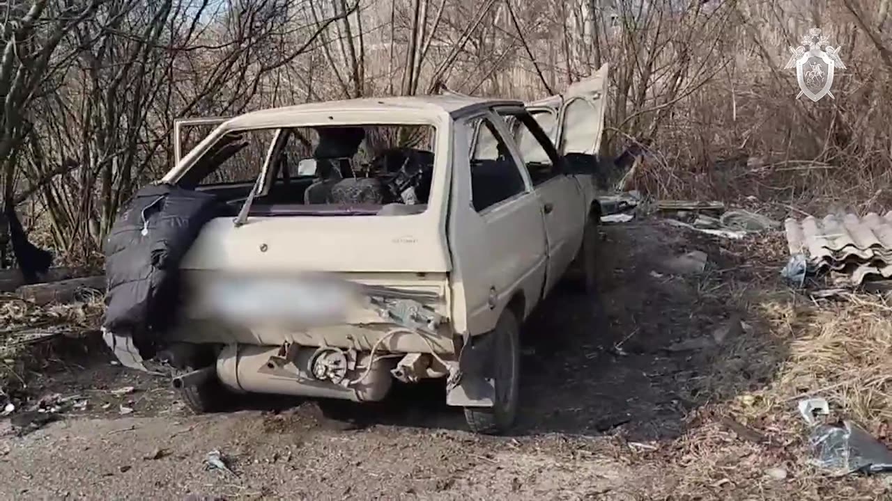 В Бердянске произошёл взрыв бомбы под днищем автомобиля, погибла девушка