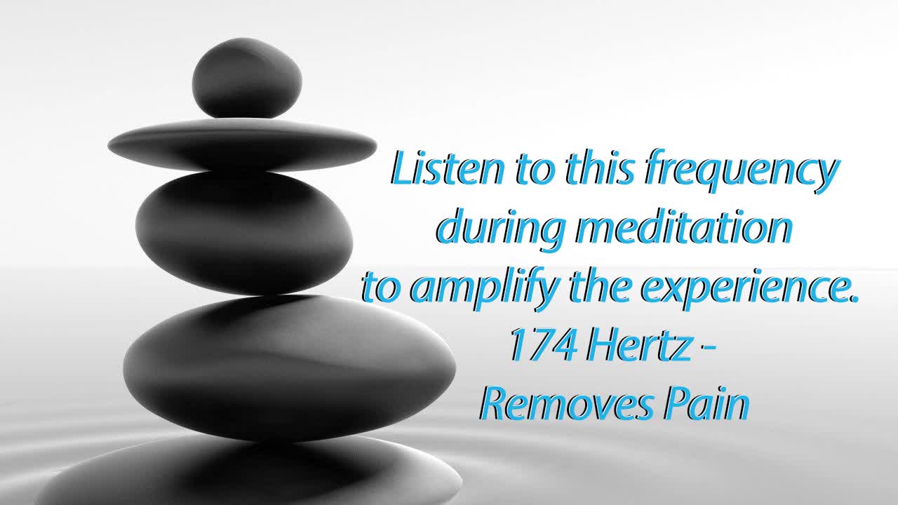 174 hz - 5 minute Meditation - Removes Pain