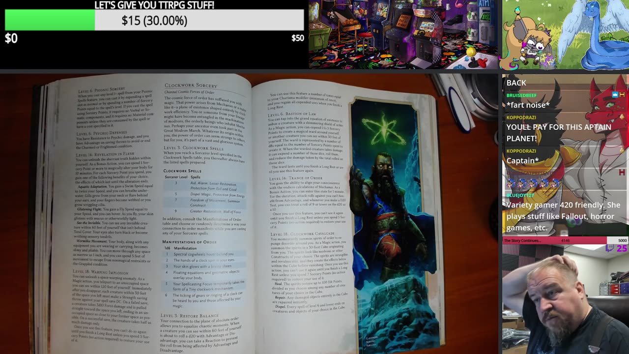 Chapter 3, Sorcerer: D&D 5E Player's Handbook 2024 Review & Read-Along