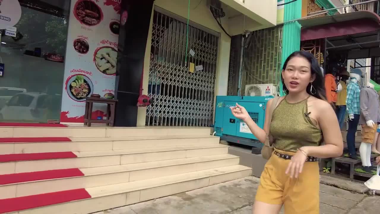 Tour the streets of Yangon with me