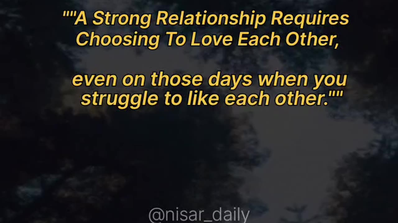 A strong relationship Requires 🙏💞 | Motivational quotes