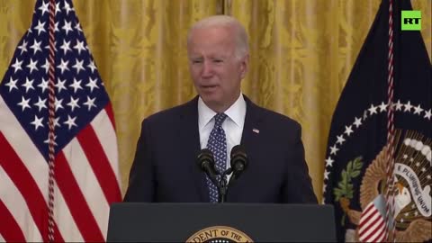 ‘I’m supposed to stop and walk out of the room’ - Biden