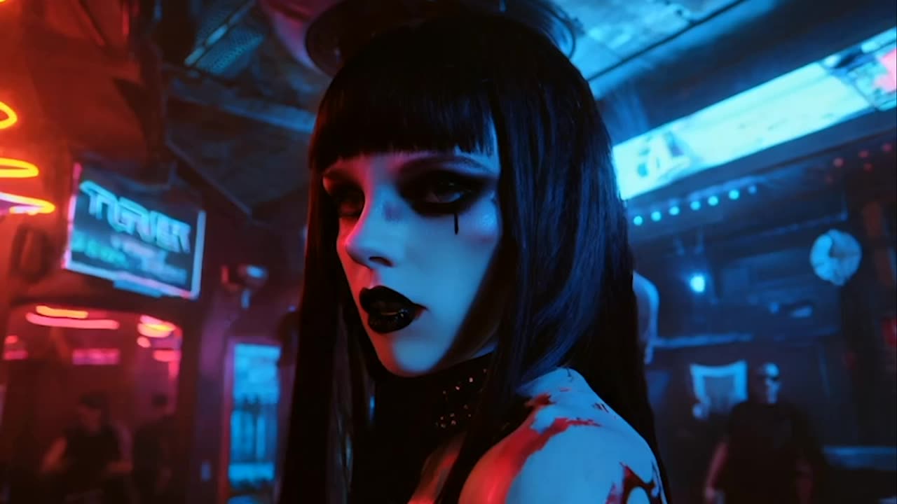 Industrial Dance DJ Mix | Goth Girls at the Club