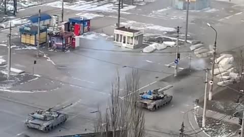 Mariupol - Tank Battle