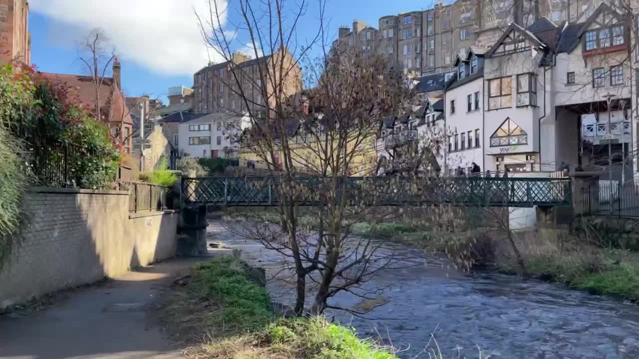 4K Dean Village - Edinburgh, Scotland