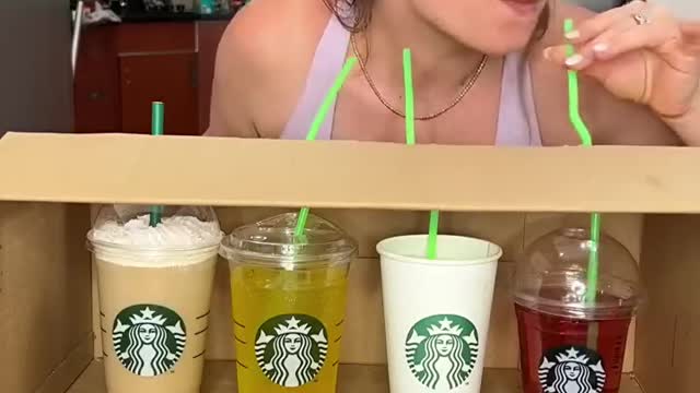 Family Starbucks Taste Challenge RACE! 🤯