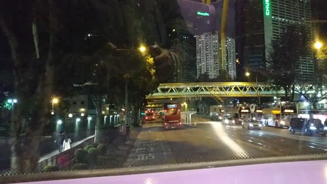 Hongkong road view Bus#112_6_13_from North Point to Mongkok_20210212