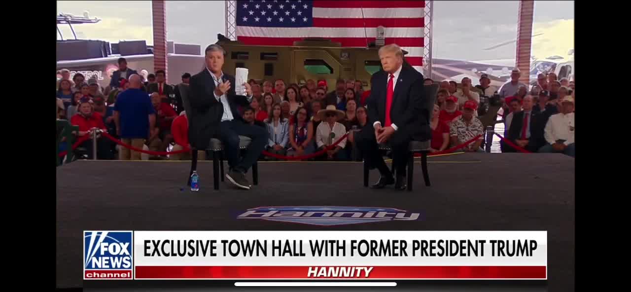 Sean Hannity's Interview with President Trump and Governor Greg Abbott 6/30/2021