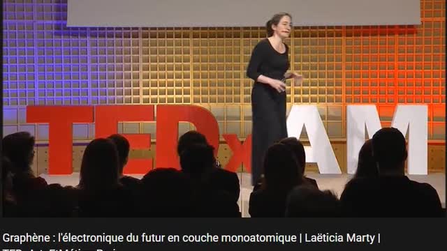 Conférence de Laëtitia Marty (CNRS) sur le graphène.