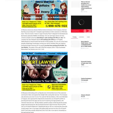 India got its First Legal Immunity PlanTM (LIPTM)