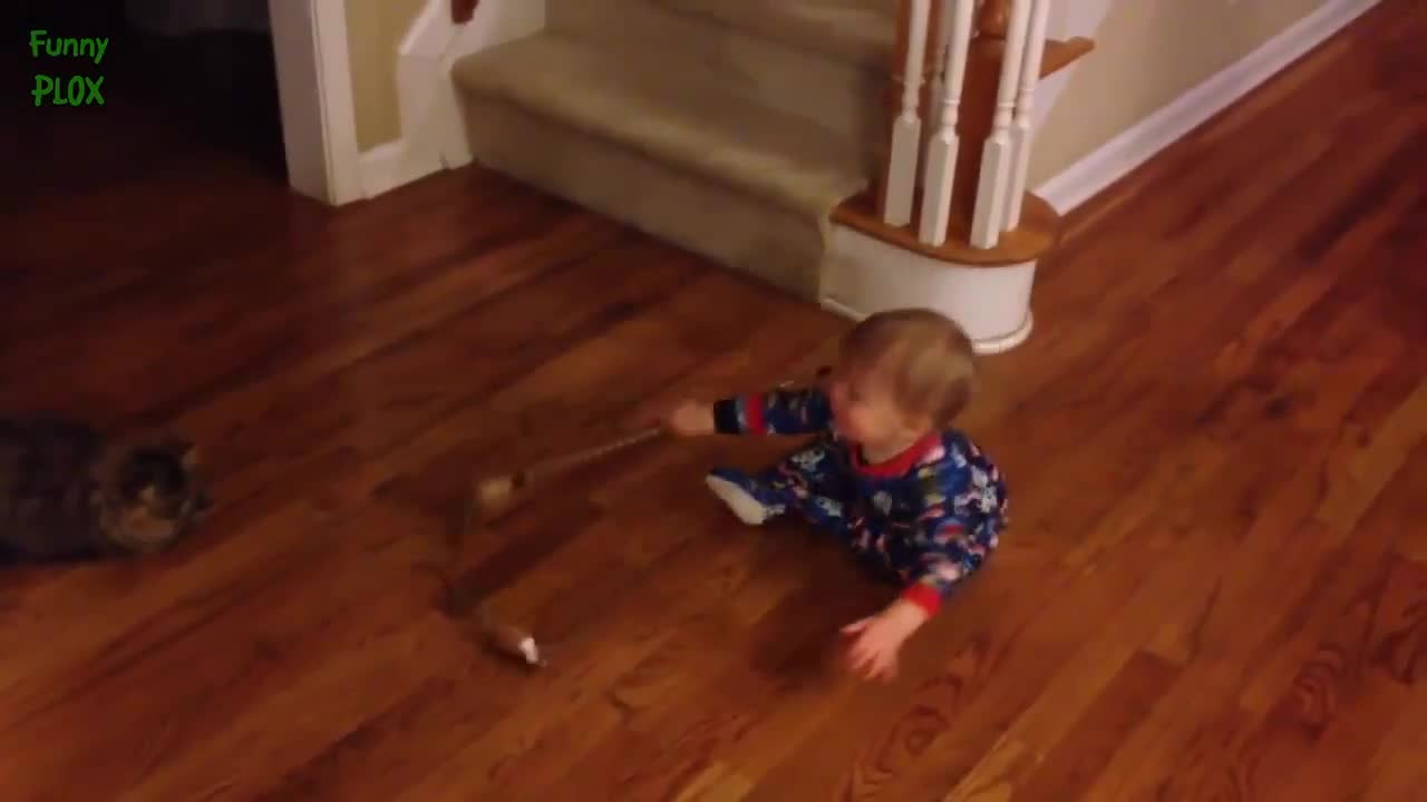 "Cutest Babies Playing and Laughing With Cute Cats Kettens""