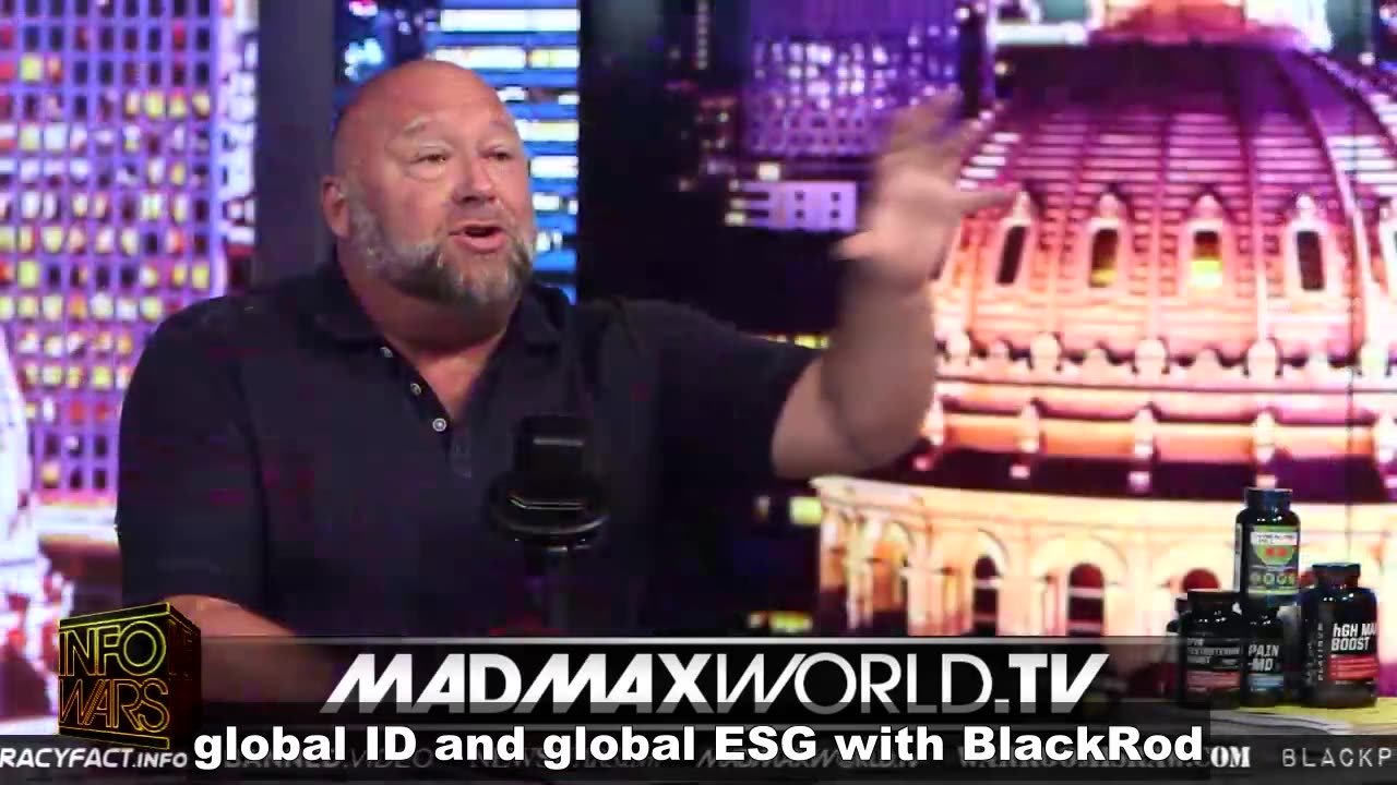 Alex Jones WEF Brags Staged Water Crisis Will Bring Humanity to its Knees