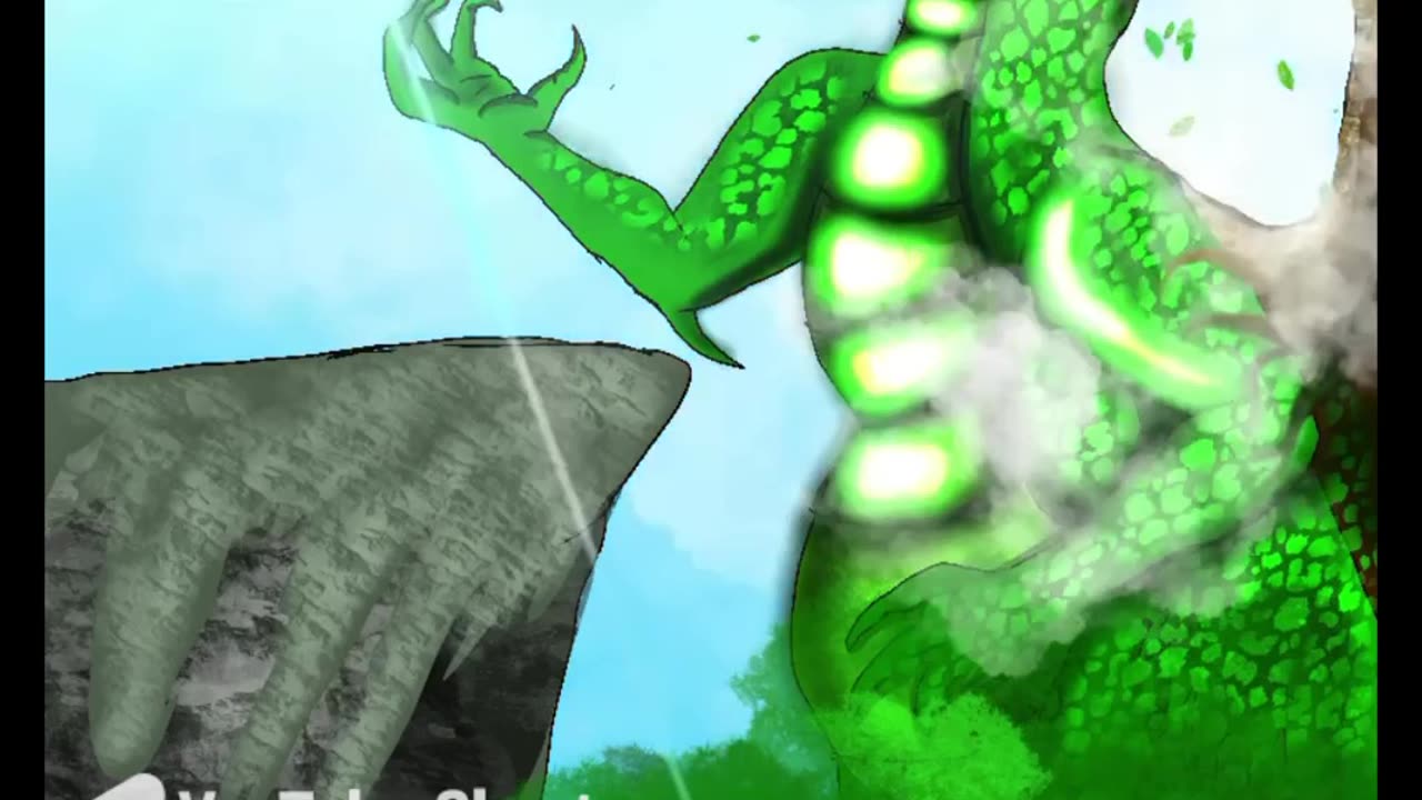 Speedpaint Yggdrasil titan oc