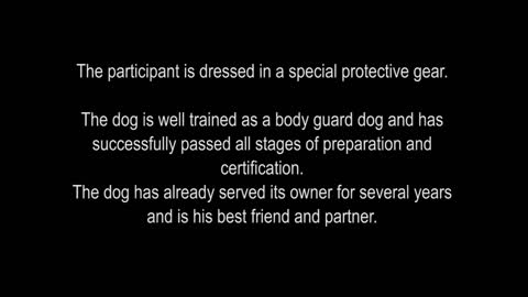 Self Defense against a Dog attack