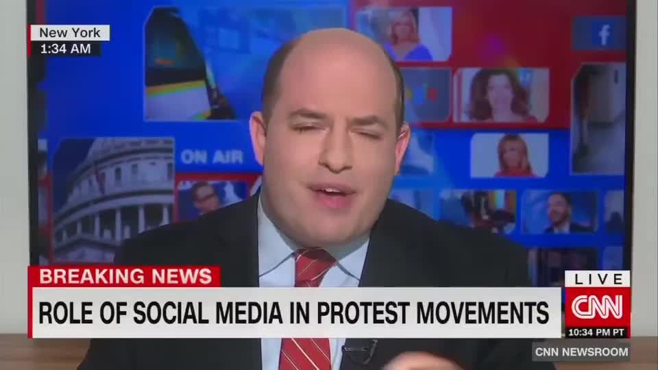 CNN's Stelter trashes Trump for tweets