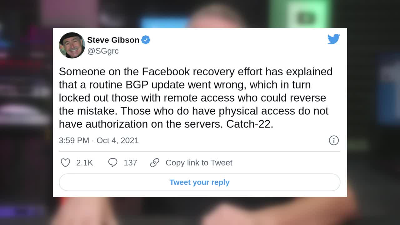 Why Did Facebook Go Down?