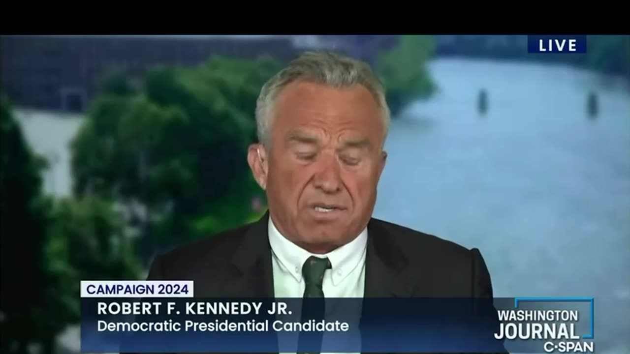 RFK Jr’s response to the hostile C-Span caller questioning VAERS.