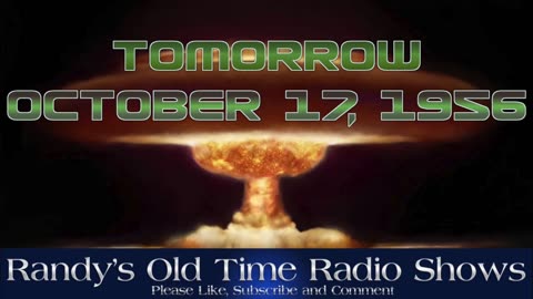 56-10-17 Abc Radio Workshop Tommorow (Narriated by Orson Wells)