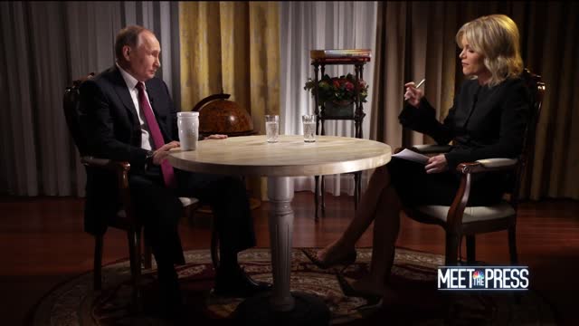 Putin tells Megyn Kelly Russia will 'never, never' extradite accused hackers to the United States