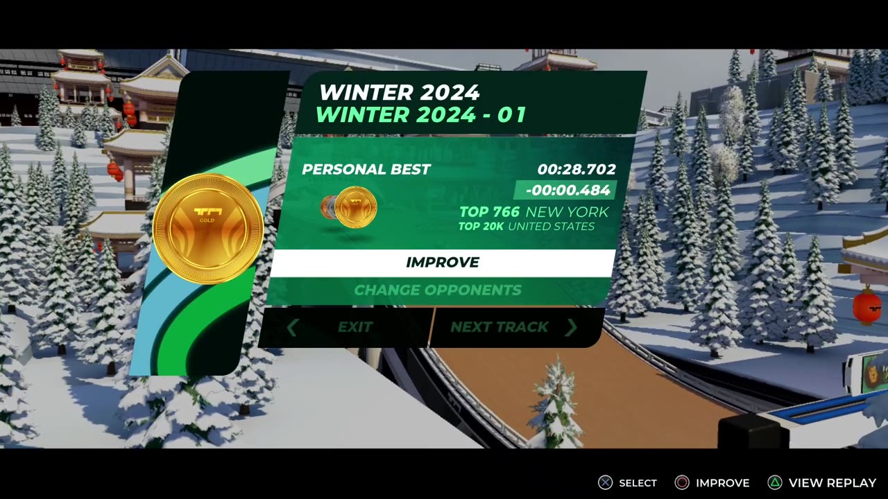 Trackmania - Winter 2024 - 01 - Gold Medal