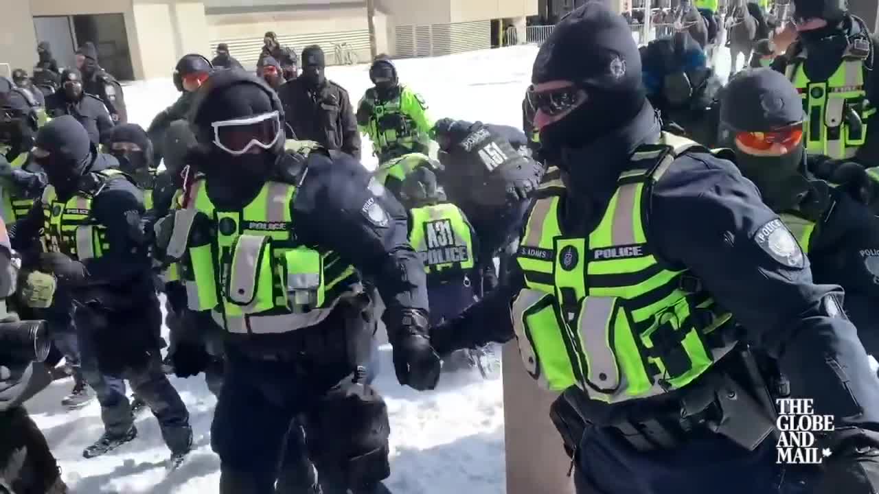 police bullying at it's best