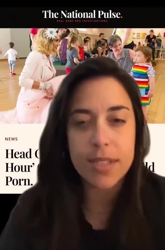 Drag queen is allowed to groom our children?