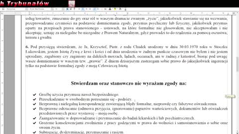 Deklaracja samostanowienia i odpowiedzialności oraz pełnomocnictwo - instrukcja